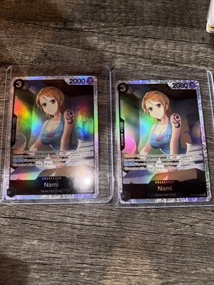 ONE PIECE ENGLISH 3D2Y CARD GAME HOLO CARTE NAMI ST14-006 SR ST EN TCG NEUF