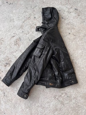 RICK OWENS TYPE! VINTAGE AVANT GARDE BALENCIAGA STYLE WITH HOOD  JACKET
