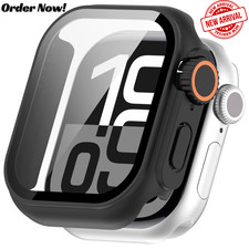 Metal Case Cover Protector for Apple Watch Ultra 2 3 49mm Series 11 10 9 8 7 6 5