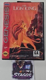 SEGA Genesis Model 2 System [Lion King Bundle], CIB, Tested/Working READ DESC.