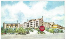 Sanno Transient Billeting Facility Tokyo Japan APO US Military Postcard c1950