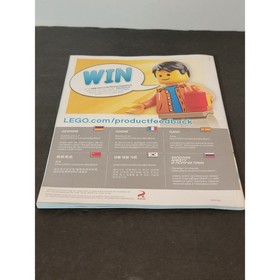 LEGO The Angry Birds Movie Piggy Pirate Ship Set #75825 *Manual Only*