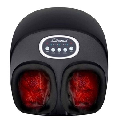 Snailax Shiatsu Fußmassagegerät   Wärme, Kneten & Rollen, elektrisch