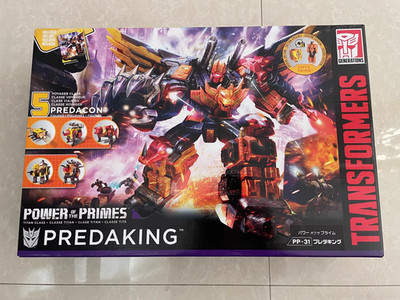 (MwSt. & Pflichten inkl.) Transformers Power of the Primes Titan Class Predaking Neu