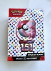 Lot de cartes à collectionner Pokémon TCG 151 Booster Écarlate et Violet - 6 packs