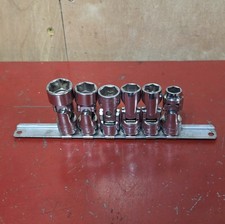 Snap-on 6pc Metric Shallow Swivel Socket Set 6pt 206FSUMA (14mm SK REPLACEMENT)