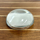 Salvaged Nautical Glass Dome Light Lens 3" Marine Bulkhead Fixture Lens — photo 5