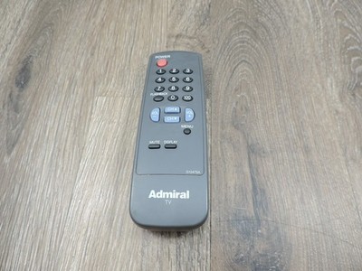 Admiral TV Remote G1237SA Tested Functions