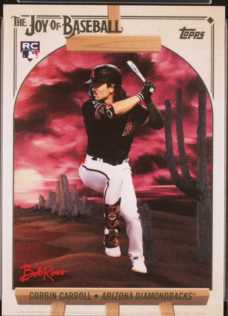 2023 Topps X Bob Ross The Joy of Baseball - Corbin Carroll #67 for