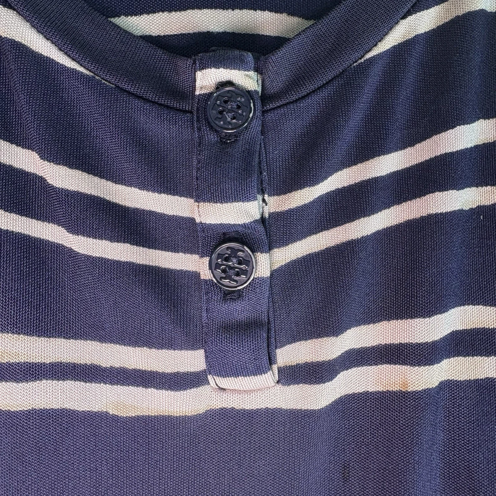 Maxi abito Tory Burch Jessica 100% seta racerback nuovo con etichetta taglia small $495