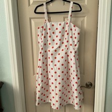 Vintage style Polka Dot Fit And Flare Dress Sz. 12