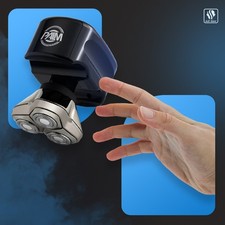 Skull New Skull Shaver Palm: Electric Razor for Men - Cordless Rechargeable Beard 6