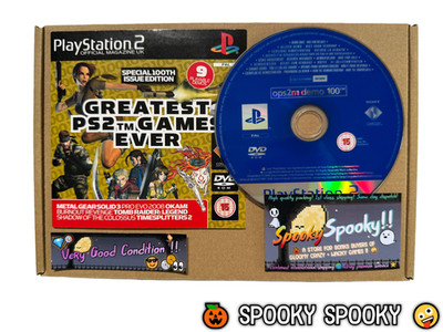 OPS2M Demo 100 Juli 2008 Greatest PS2 Games Ever - UK PAL Vgc CIB - Final Demo