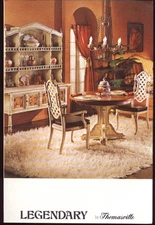 Thomasville Legendary furniture line folder ca 1971
