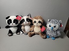 4 Russ Plush Toys, New
