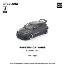 Pop Race 1/64 Pandem GR Yaris Carbon Edition