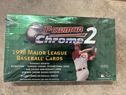 1998 Bowman Chrome 2 new/sealed box...FREE SHIPPING