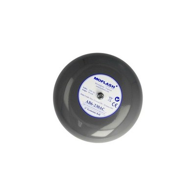 AB6-230AC : akustisch Klingel 230VAC 100dB AB6 IP44 grau MOFLASH SIGNALLING