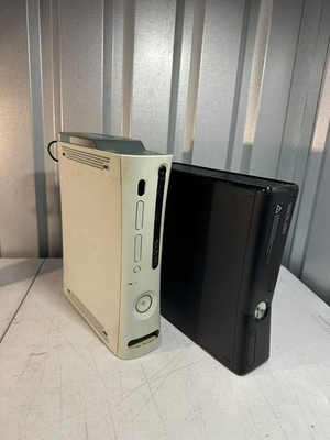 #ad Xbox 360 Console Lot White Black Parts Repair Untested No Cords READ $40.44