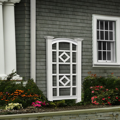 Vita Milan 27W X 56H Vinyl Trellis Va68188
