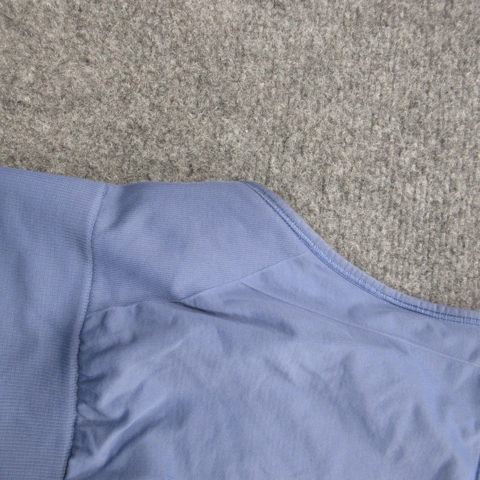 Lululemon Energy Bra Long Line Womens 4 Blue Racerback Sports Bra Yoga Athletic - Image 3 of 4