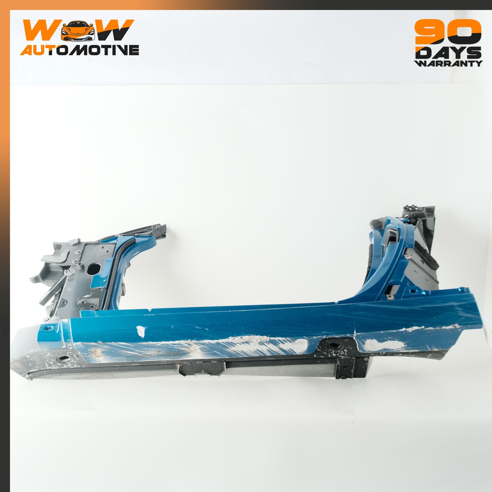 05-13 CHEVROLET CORVETTE C6 LEFT ROCKER APERTURE PANEL SKIRT DOOR BODY BLUE OEM