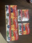 Hot Wheels 50th Anniversary Redlines w/Buttons Complete 5 Car Set Unpounched New