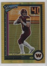 2022 Classics H2 Timeless Tributes Premium Edition Gold /99 Carson Wentz 0q0m