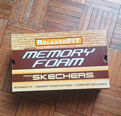 Skechers Relaxed Fit Memory Foam Mesh Slip-On Shoes Gray Men s US 11 Washable