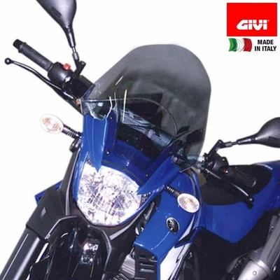 Pare-Brise Moto GIVI D433S Prêt à Monter FUMEE Pour Yamaha XT X 660 2004-2016 - Photo 1/2