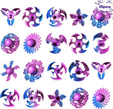 20 Pcs Cool Fidget Spinners for Kids Adults Boys Girls,Sensory Hand Fidget Pack,