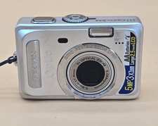 Pentax Optio S55 5.0MP Digital Camera Silver Tested