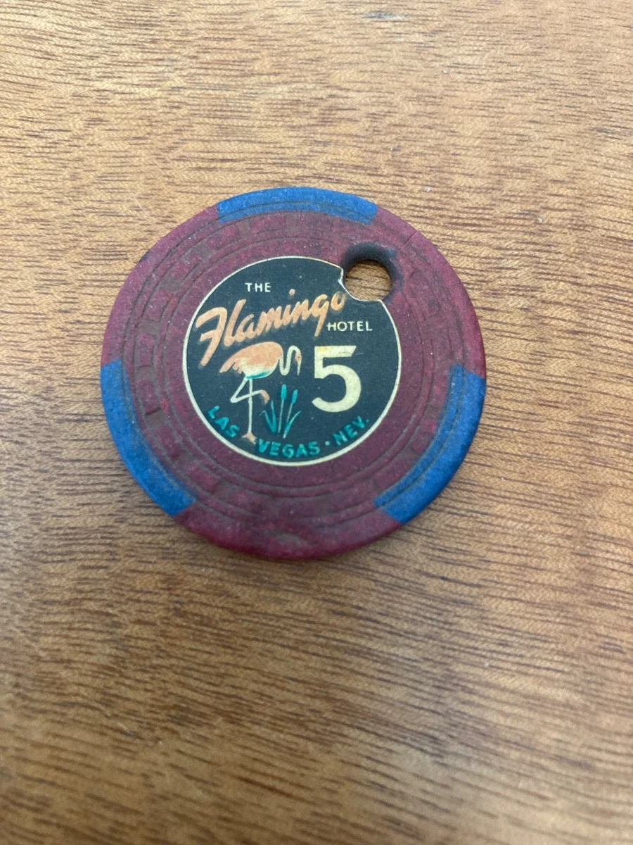 Flamingo Casino Chips Indiana Collectible Individual $5 Casino