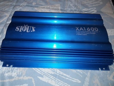 Sioux XA 1600, 4/3/2 Channel Power Amplifier, 12 Volt, 1600 Watt max,