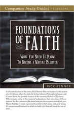 Foundations of Faith Study Guide (Paperback or Softback)