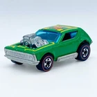 Hot Wheels Redline Gremlin Grinder 1974 Green Hong Kong Vintage With Protecto