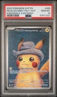 2023 POKEMON SVP EN-SV BLACK STAR PROMO #085 PIKACHU WITH GREY FELT HAT PSA 10