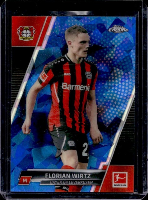 2021 Topps Chrome Sapphire Bundesliga Florian Wirtz #69 Leverkusen