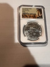 2015 Burundi African Lion MS69 Early Release.  1oz Silver