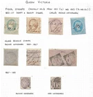 1850s INLAND Revenue Fiscal Stamp Collection to 6d x44 Stamps Good/Fine Used