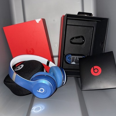 Beats by Dr. Dre Solo2 Wired-On Ear Headphones Blue Sapphire -