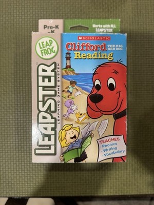 Leap Frog Leapster Clifford The Big Red Dog Reading Network Game