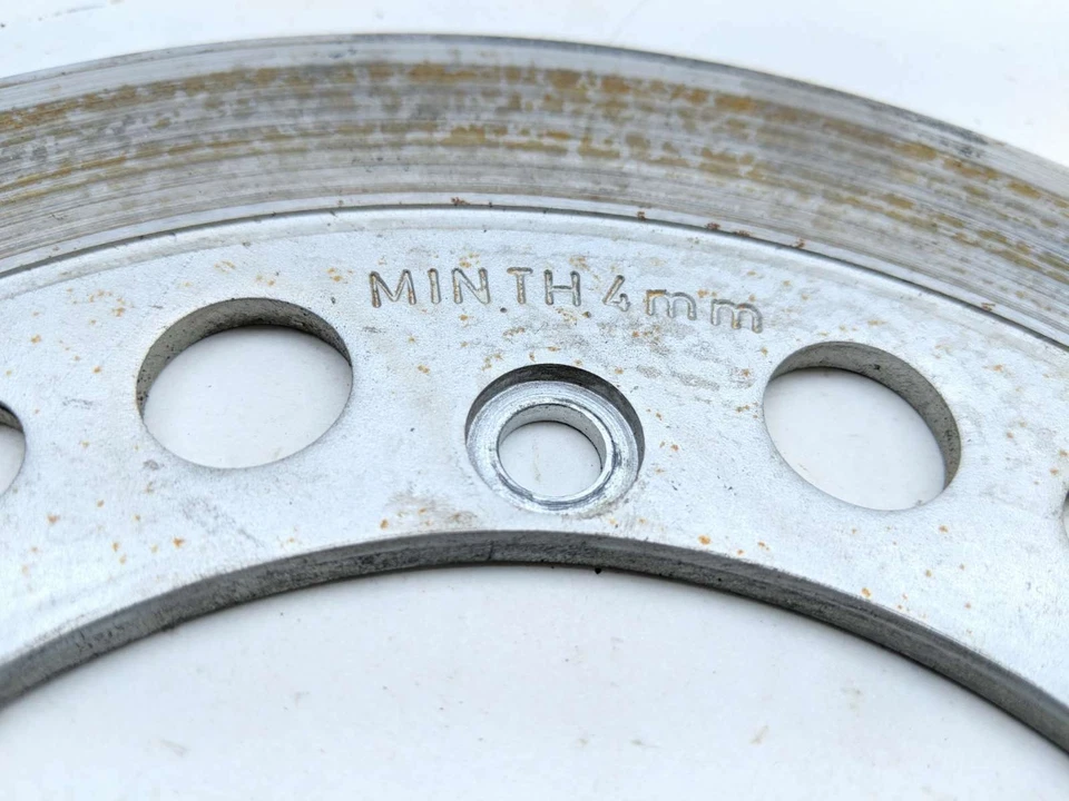 Rotor de freno de disco de rueda delantera personalizado 83 Honda CX650 C Foto 2 de 4