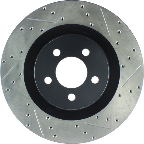 StopTech 127.63063L Disc Brake Rotor - Sport Cross - Drilled and Slotted - Picture 1 of 1