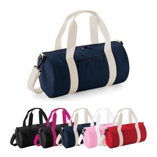 BagBase Sporttasche MINI BARREL BAG Beuteltasche Schultertasche Neu BG140S