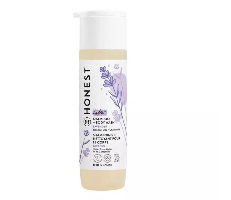 The Honest Company Calm Shampoo + Body Wash - Lavender, 10 fl oz - Pack Of 2.