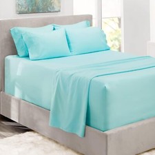 Charcoal Gray Twin XL Bed Linen Set 4 Piece Ultra Soft Deep Pocket Sheets