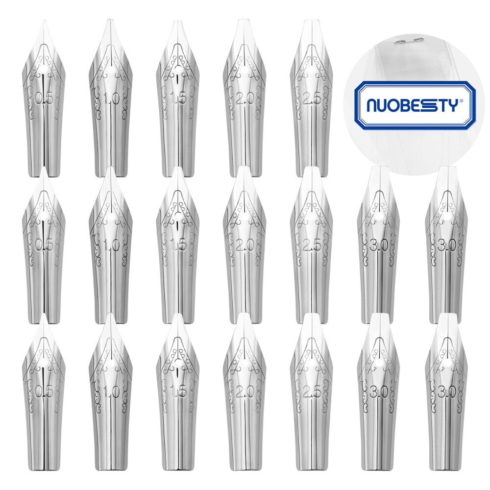 30 Pcs Writing Replacement Pen Nibs Replacement Fountain Pen Nibs
