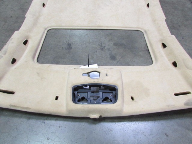 Maserati Quattroporte, Interior Headliner, Beige, Alcantera, Used, P/N 981422701