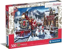Clementoni Christmas Village Puzzle 500 Teile - Puzzle 500 Teile Kinder 70X50Cm